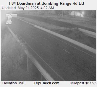 I-84 Boardman at Bombing Range Rd EB